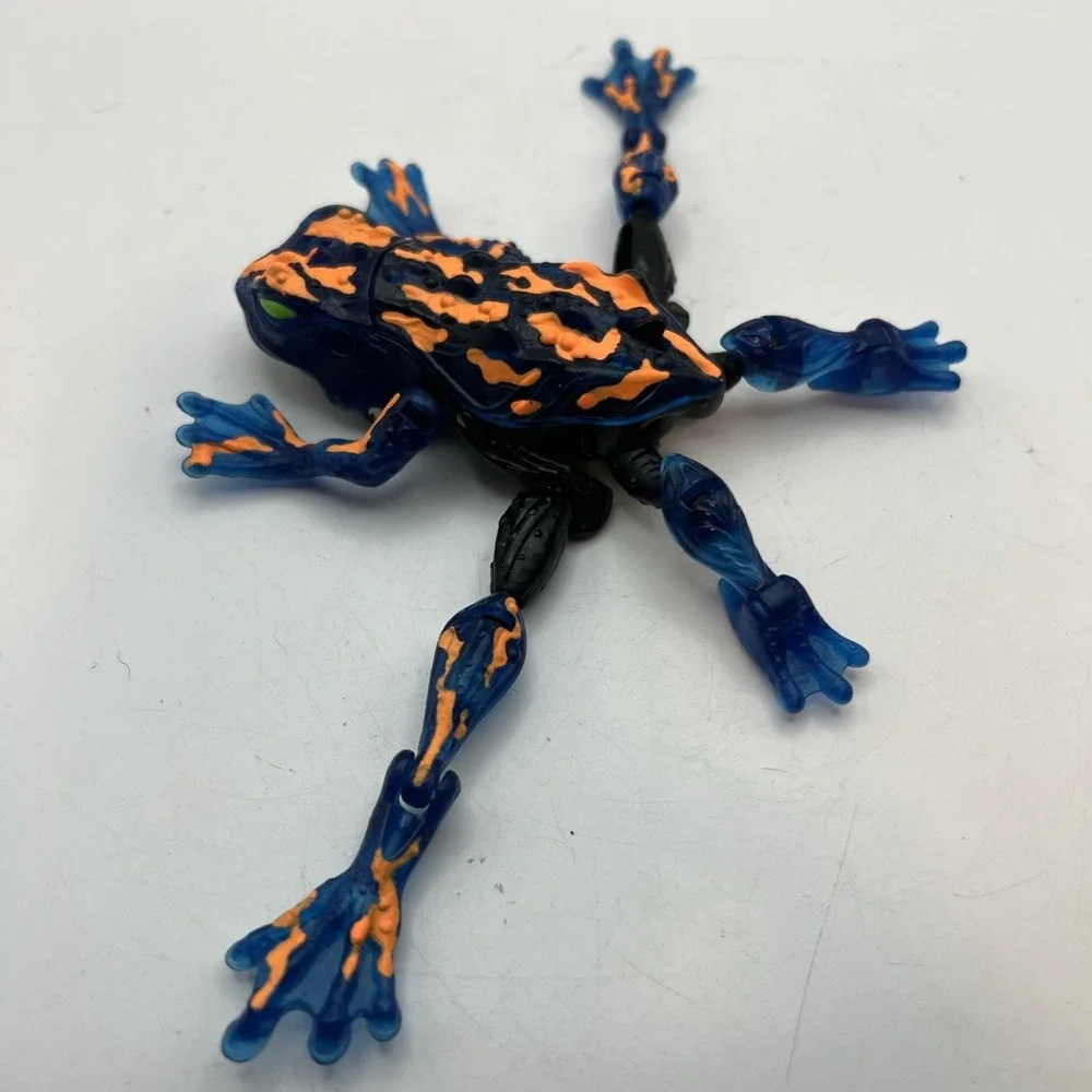 1996 Transformers Beast Wars Spittor Frog Vintage Action Figure